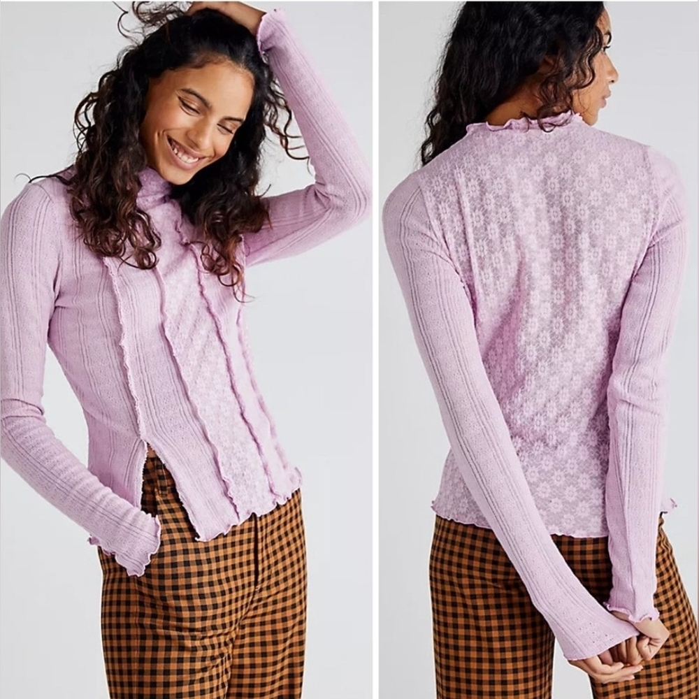 Free People Lula Top/Moonlit Orchid - Picture 1 of 16